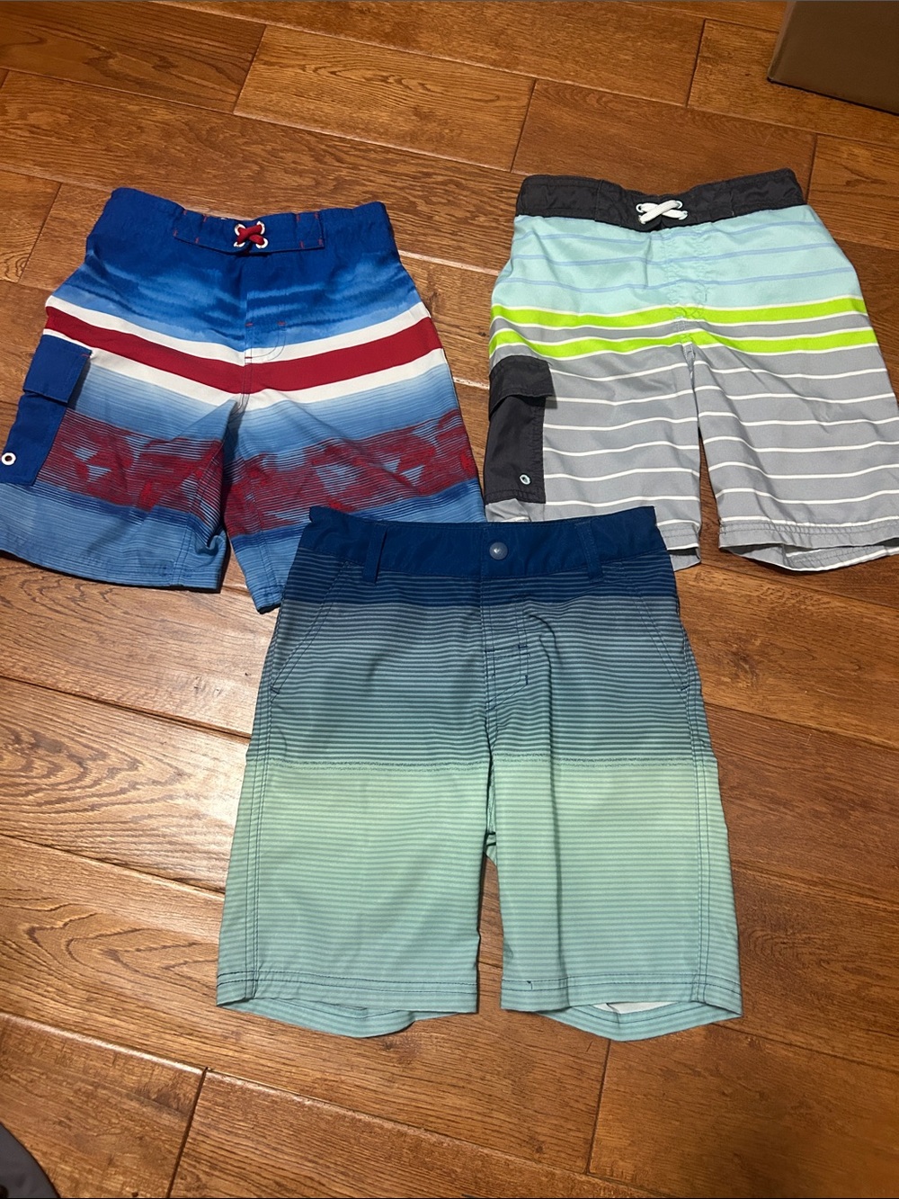 Set of 3 boys swimming trunks